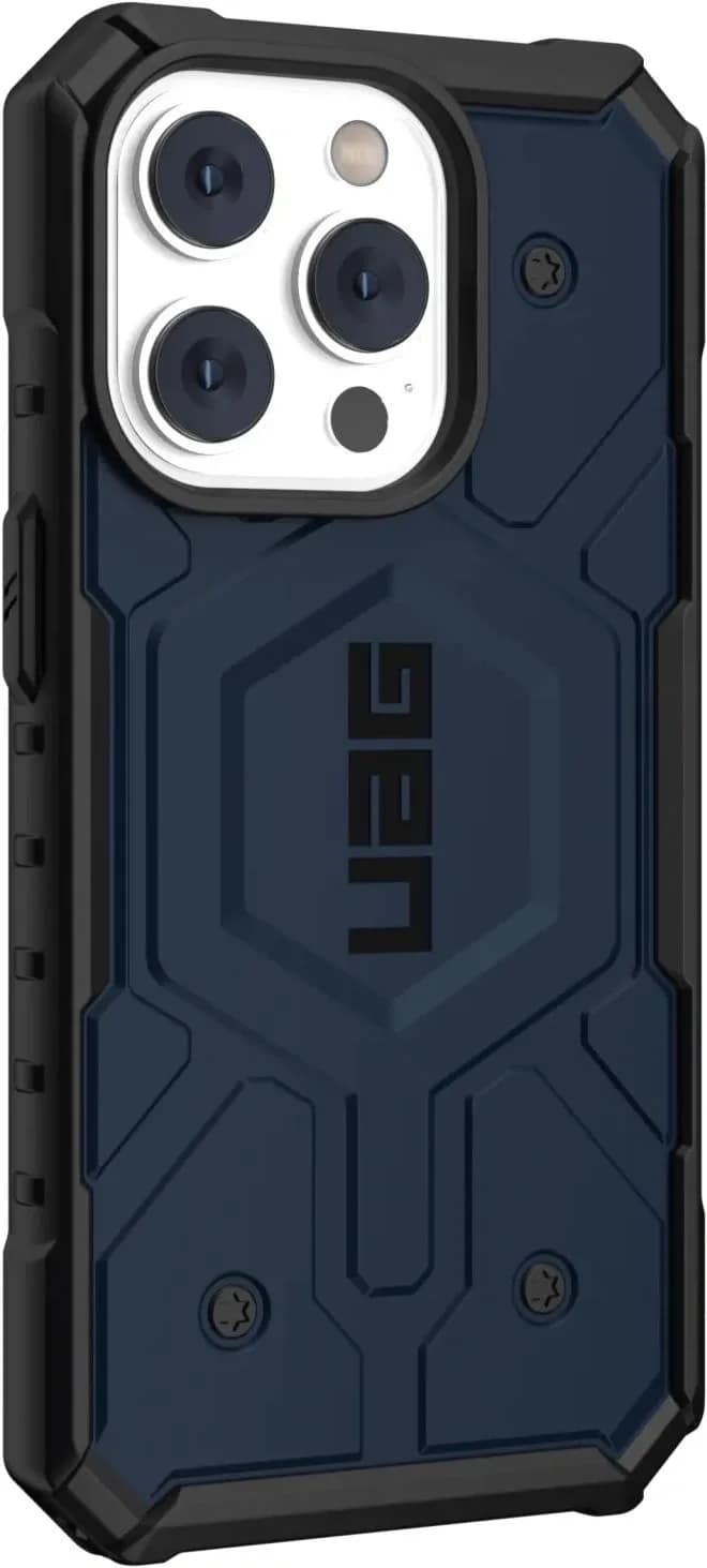 Чехол UAG Pathfinder For MagSafe для iPhone 14 Pro Mallard, Midnight Blue — фото 5