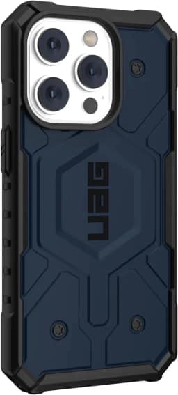 Чехол UAG Pathfinder For MagSafe для iPhone 14 Pro Mallard, Midnight Blue — фото 5