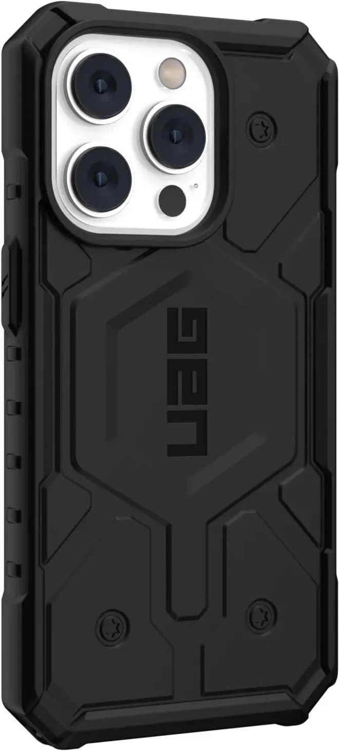 Чехол UAG Pathfinder For MagSafe для iPhone 14 Pro, Black — фото 5