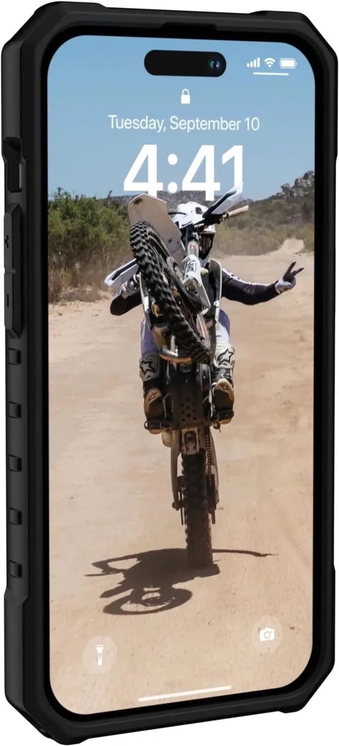 Чехол UAG Pathfinder For MagSafe для iPhone 14 Pro, Black — фото 8