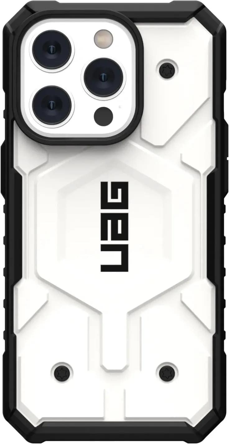 Чехол UAG Pathfinder For MagSafe для iPhone 14 Pro, White — фото 3