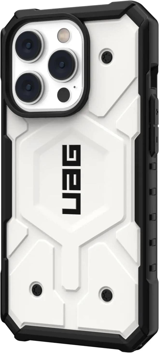 Чехол UAG Pathfinder For MagSafe для iPhone 14 Pro, White — фото 4
