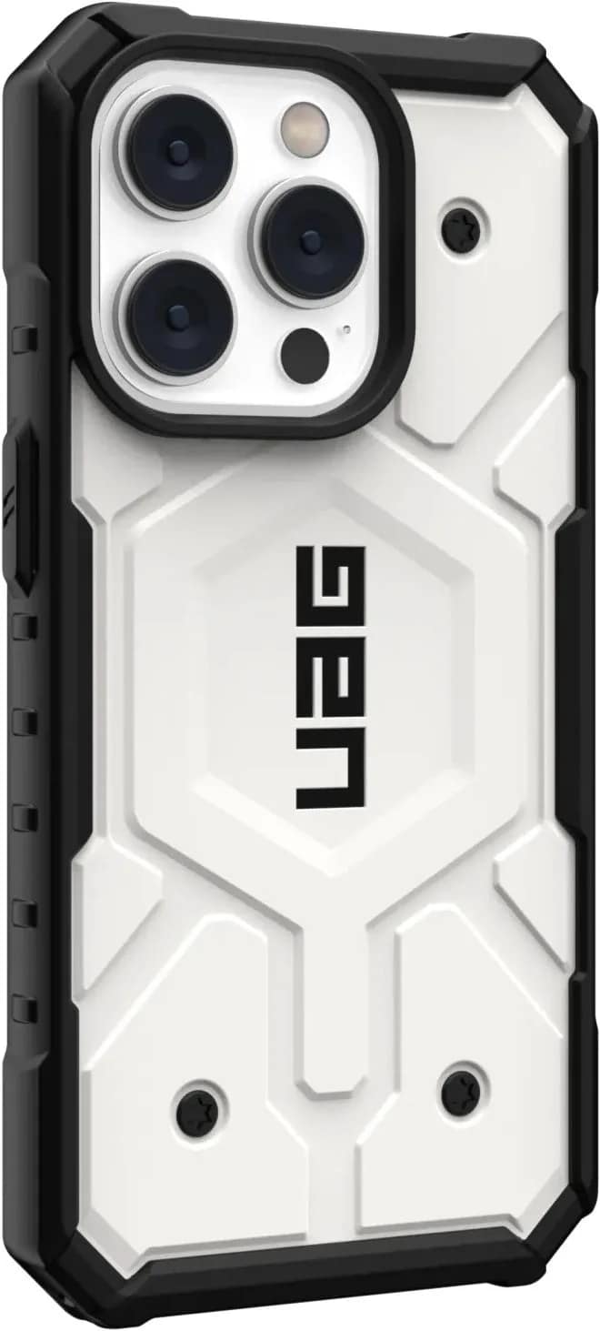 Чехол UAG Pathfinder For MagSafe для iPhone 14 Pro, White — фото 5