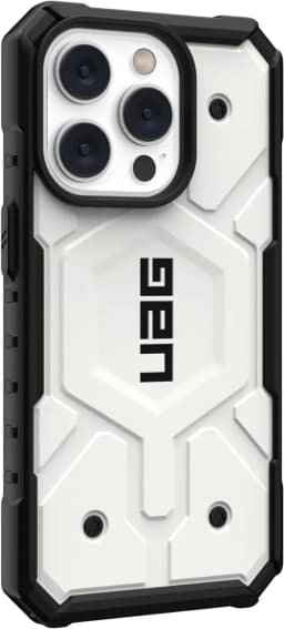 Чехол UAG Pathfinder For MagSafe для iPhone 14 Pro, White — фото 5