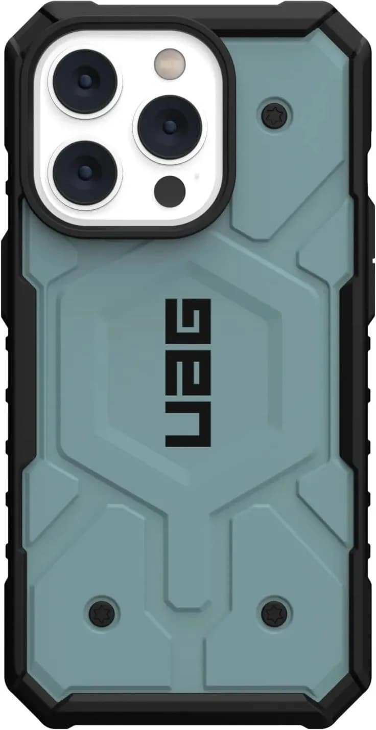 Чехол UAG Pathfinder For MagSafe для iPhone 14 Pro Pool, Mint — фото 3