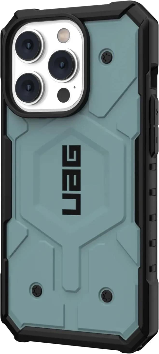 Чехол UAG Pathfinder For MagSafe для iPhone 14 Pro Pool, Mint — фото 4