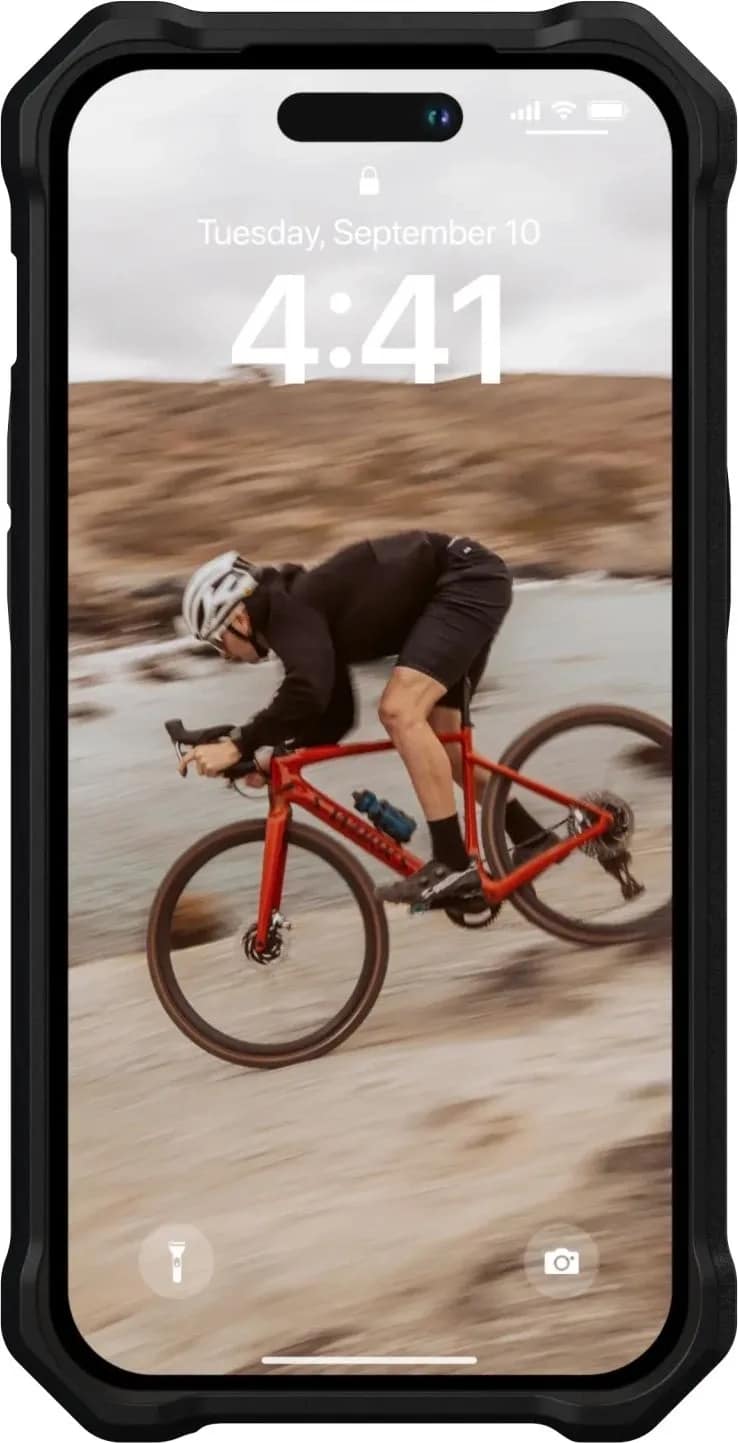 Чехол UAG Essential Armor For MagSafe для iPhone 14 Pro, Black — фото 7