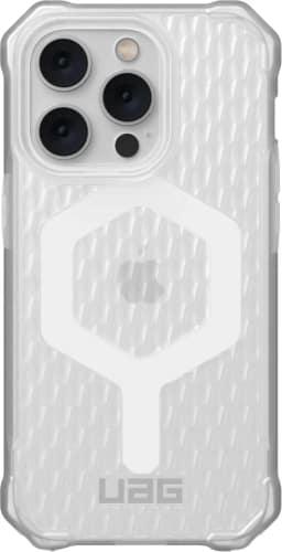 Чехол UAG Essential Armor For MagSafe для iPhone 14 Pro Frosted Ice, Прозрачный — фото 3
