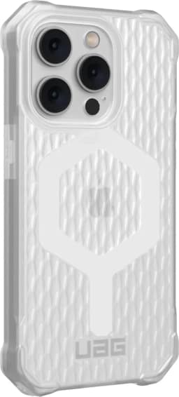Чехол UAG Essential Armor For MagSafe для iPhone 14 Pro Frosted Ice, Прозрачный — фото 4