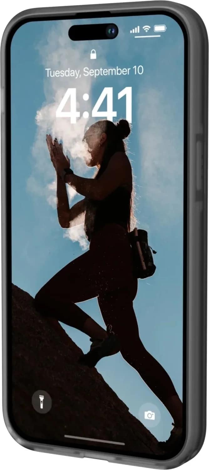 Чехол UAG Lucent 2.0 For MagSafe для iPhone 14 Pro, Black — фото 4