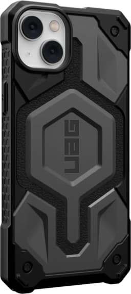 Чехол UAG Monarch Pro For MagSafe для iPhone 14 Plus, Silver — фото 5