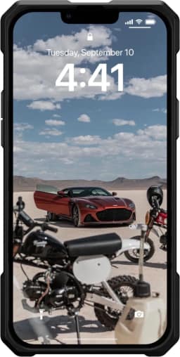 Чехол UAG Monarch Pro For MagSafe для iPhone 14 Plus, Silver — фото 6