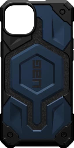 Чехол UAG Monarch Pro For MagSafe для iPhone 14 Plus Mallard, Black-Blue