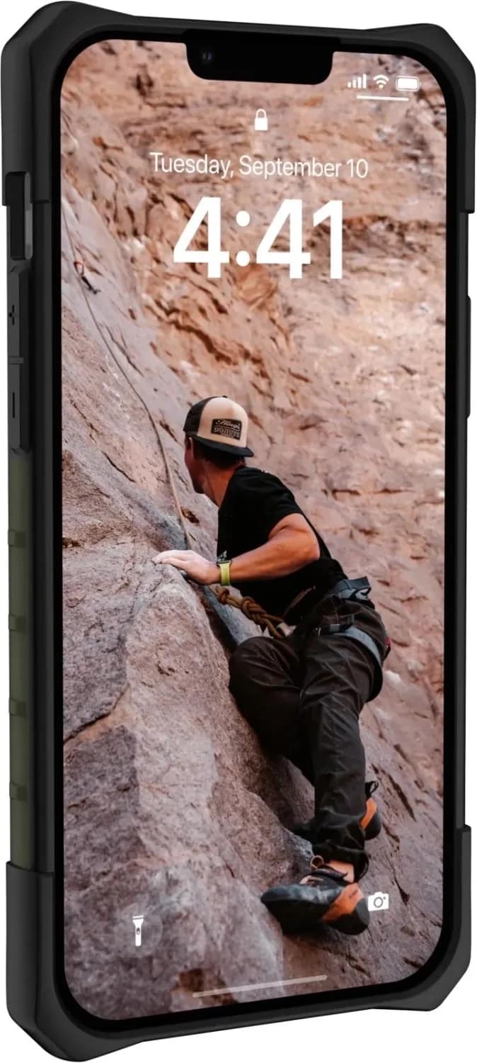 Чехол UAG Pathfinder для iPhone 14 Plus, Olive — фото 3