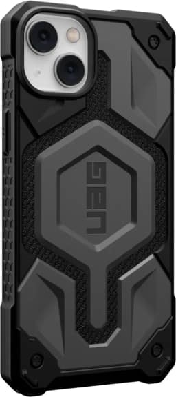 Чехол UAG Monarch Pro Kevlar For MagSafe для iPhone 14 Plus Kevlar, Silver — фото 5