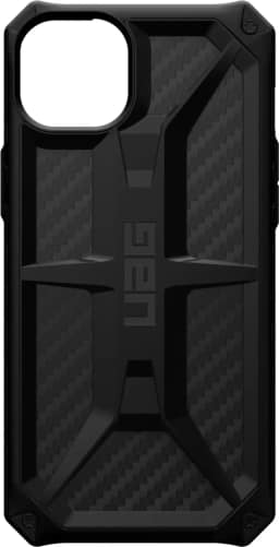 Чехол UAG Monarch для iPhone 14 Plus Carbon Fiber, Black — фото 1