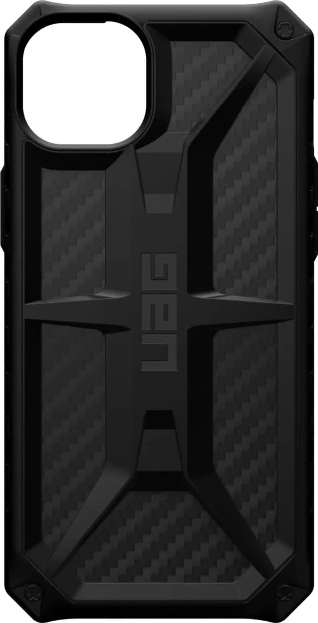 Чехол UAG Monarch для iPhone 14 Plus Carbon Fiber, Black