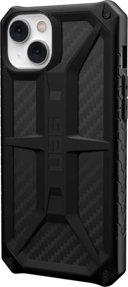 Чехол UAG Monarch для iPhone 14 Plus Carbon Fiber, Black — фото 4