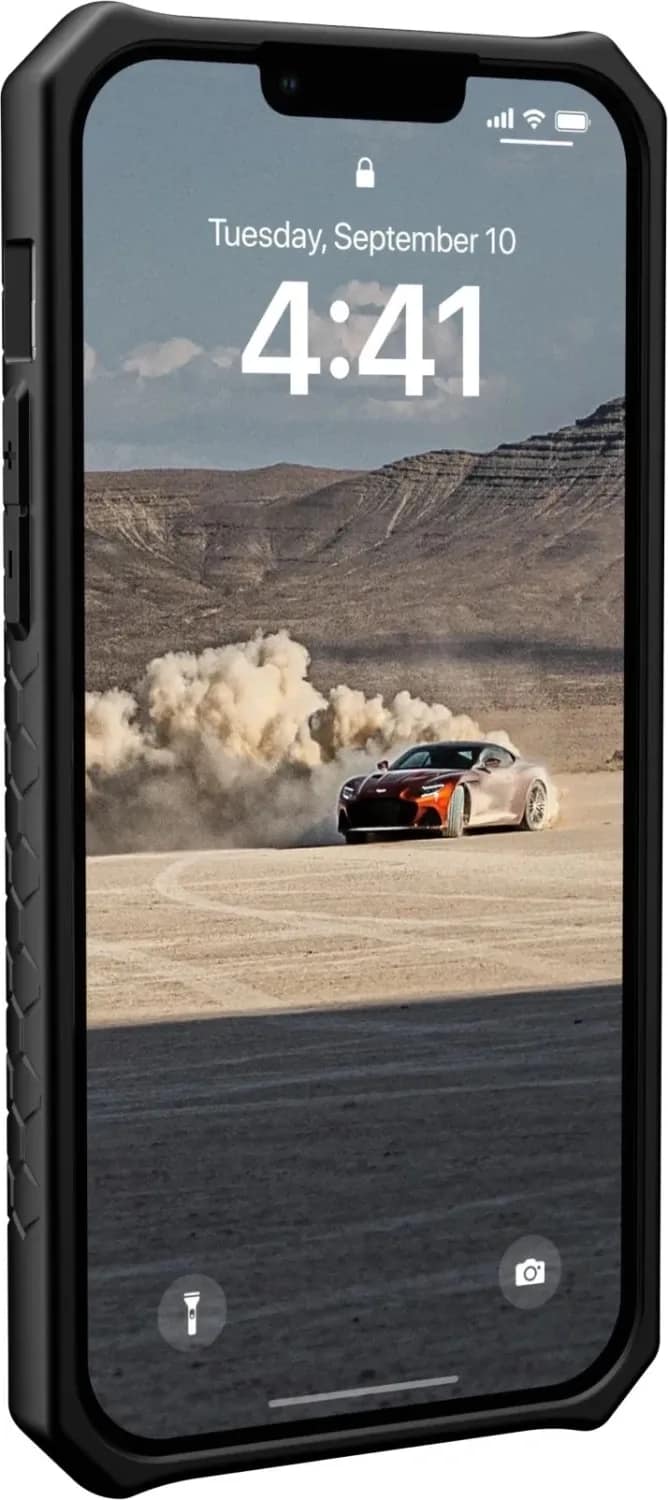 Чехол UAG Monarch для iPhone 14 Plus Carbon Fiber, Black — фото 8