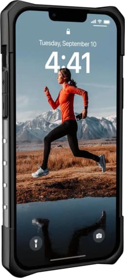 Чехол UAG Plasma для iPhone 14 Plus Ash, Прозрачный тёмный — фото 8