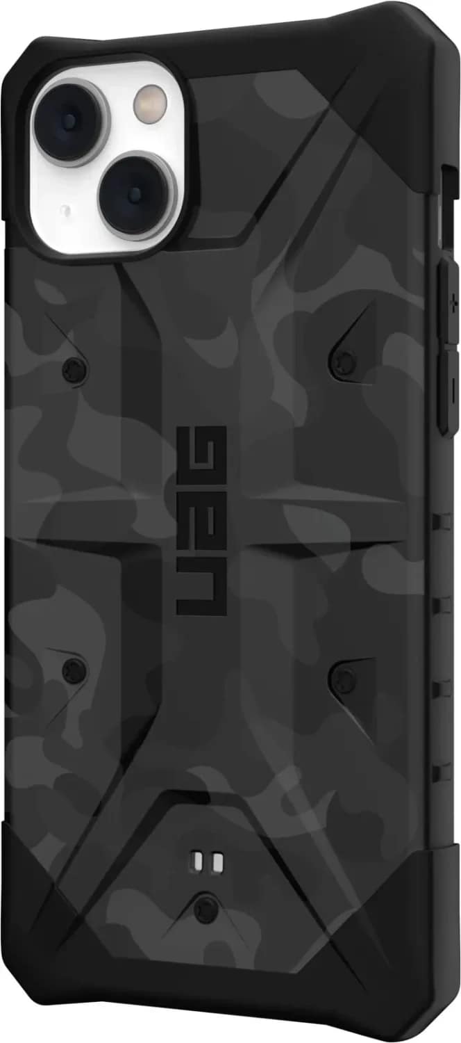Чехол UAG Pathfinder SE для iPhone 14 Plus Black Midnight Camo, ARMY Тёмно-серые — фото 4