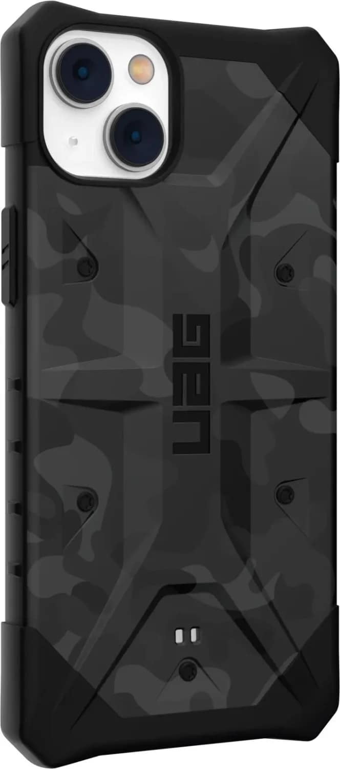 Чехол UAG Pathfinder SE для iPhone 14 Plus Black Midnight Camo, ARMY Тёмно-серые — фото 5