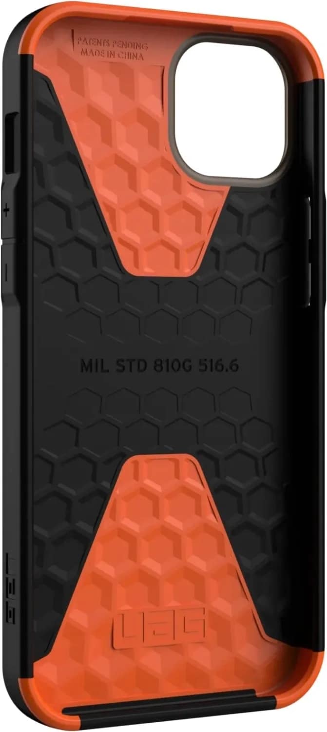 Чехол UAG Civilian для iPhone 14 Plus Dark Earth, Brown — фото 2