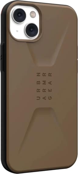 Чехол UAG Civilian для iPhone 14 Plus Dark Earth, Brown — фото 5
