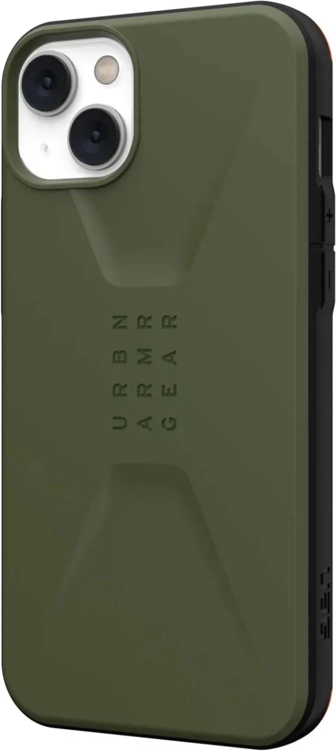 Чехол UAG Civilian для iPhone 14 Plus, Olive — фото 4
