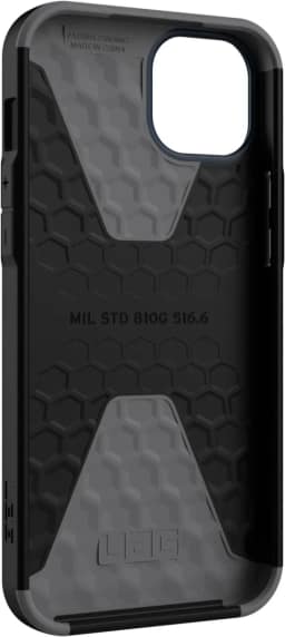 Чехол UAG Civilian для iPhone 14 Plus Mallard, Midnight Blue — фото 2