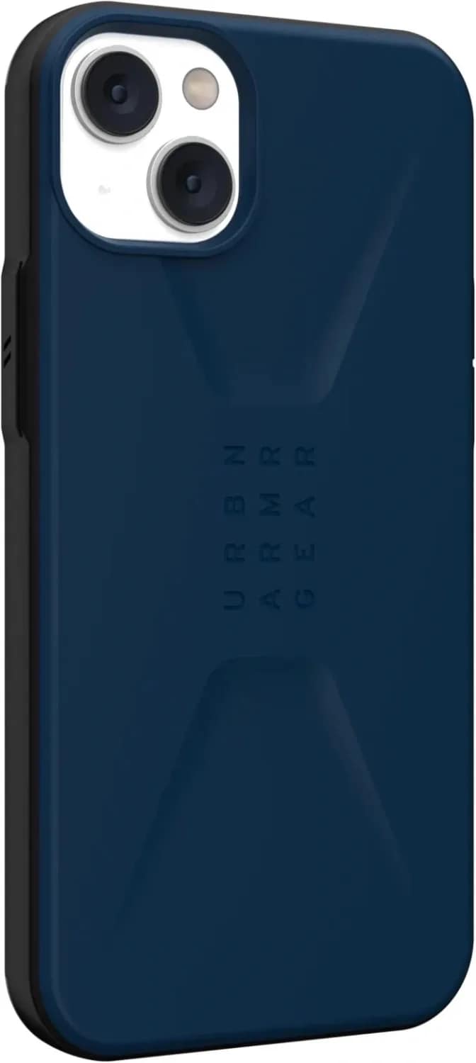 Чехол UAG Civilian для iPhone 14 Plus Mallard, Midnight Blue — фото 5