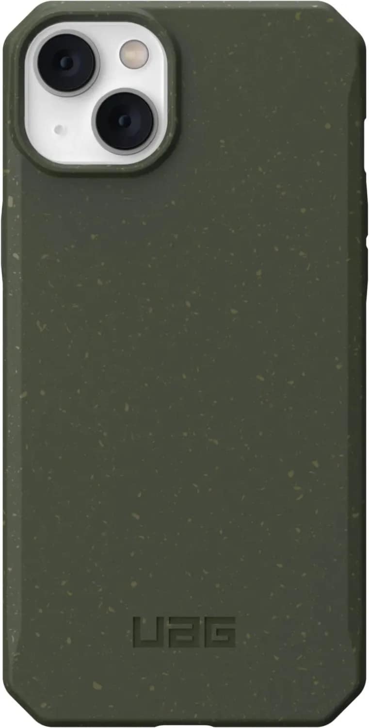 Чехол UAG Biodegradable Outback для iPhone 14 Plus, Olive — фото 3