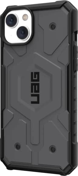 Чехол UAG Pathfinder For MagSafe для iPhone 14 Plus, Silver — фото 4