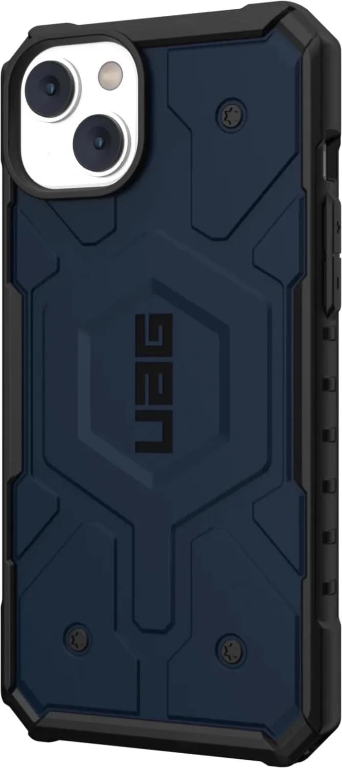 Чехол UAG Pathfinder For MagSafe для iPhone 14 Plus Mallard, Midnight Blue — фото 3
