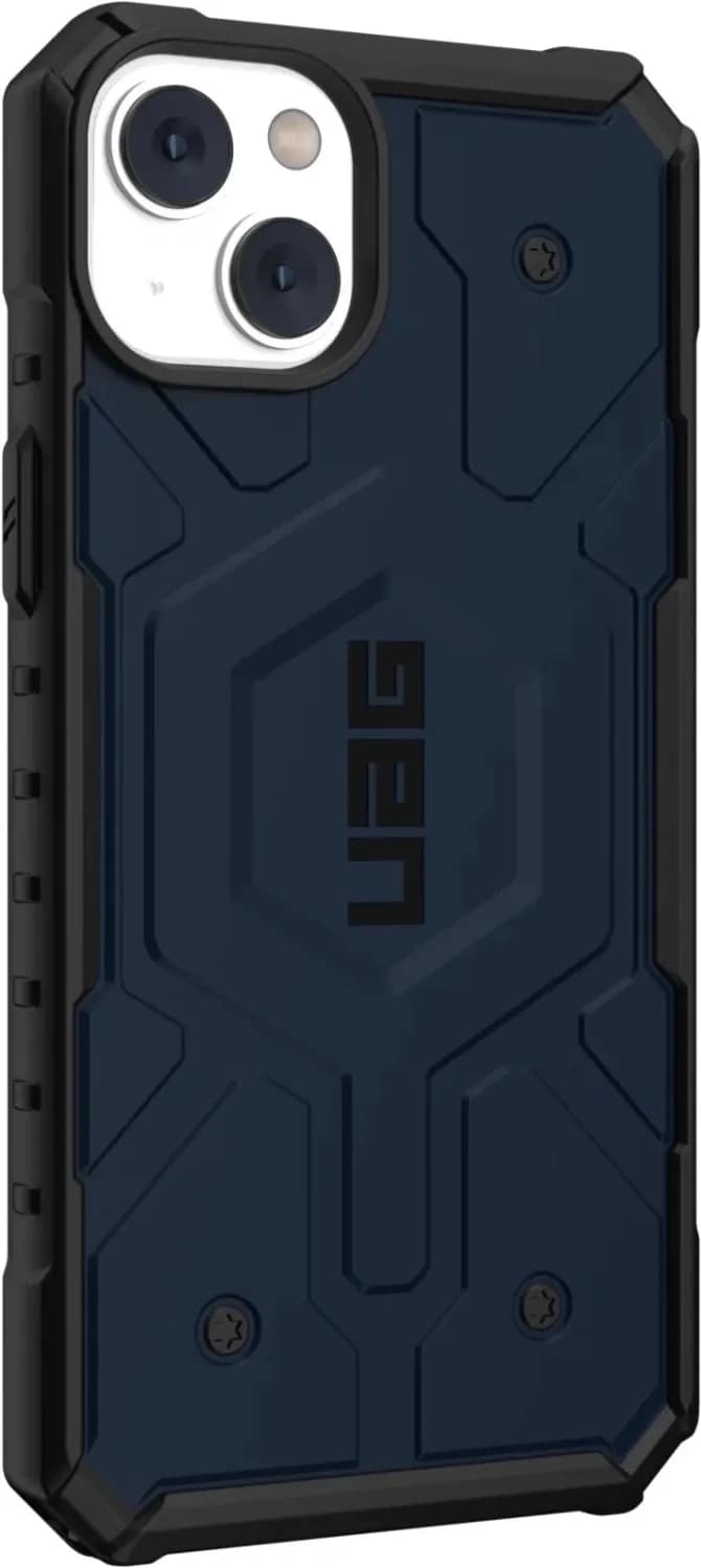 Чехол UAG Pathfinder For MagSafe для iPhone 14 Plus Mallard, Midnight Blue — фото 4