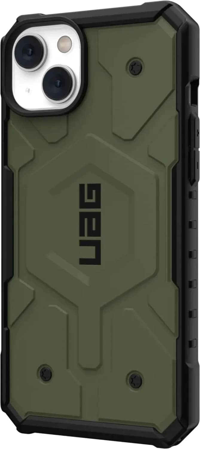 Чехол UAG Pathfinder For MagSafe для iPhone 14 Plus, Olive — фото 3