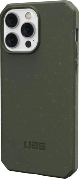 Чехол UAG Biodegradable Outback для iPhone 14 Pro Max, Olive — фото 4