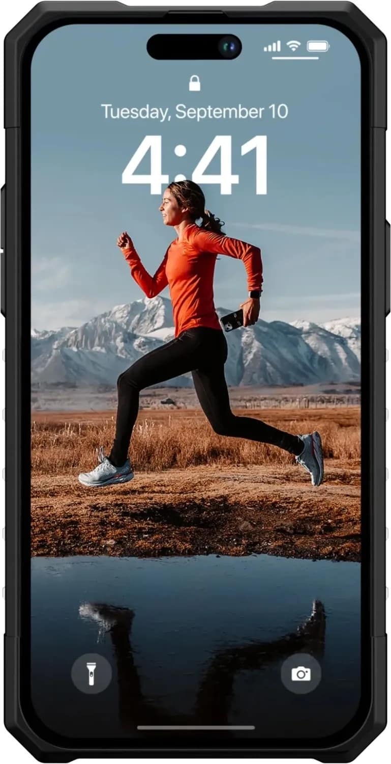 Чехол UAG Plasma для iPhone 14 Pro Max Ice, Прозрачный — фото 6