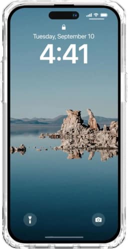 Чехол UAG Plyo For MagSafe для iPhone 14 Pro Max Ice, Прозрачный — фото 4