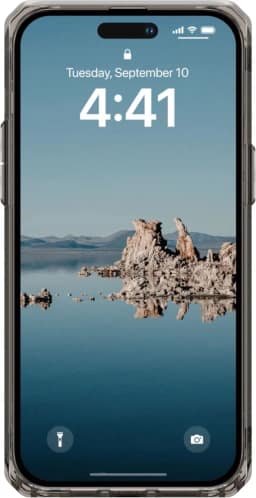 Чехол UAG Plyo For MagSafe для iPhone 14 Pro Max Ash, Прозрачный — фото 4
