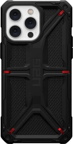 Чехол UAG Monarch для iPhone 14 Pro Max Kevlar, Black — фото 7
