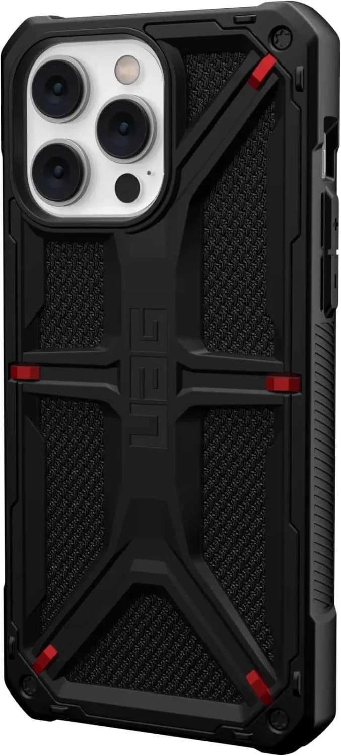 Чехол UAG Monarch для iPhone 14 Pro Max Kevlar, Black — фото 8