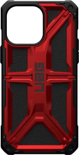 Чехол UAG Monarch для iPhone 14 Pro Max Crimson, Black-Red — фото 1