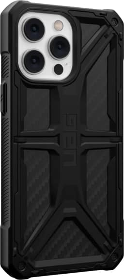Чехол UAG Monarch для iPhone 14 Pro Max Carbon Fiber, Black — фото 6
