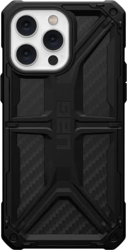Чехол UAG Monarch для iPhone 14 Pro Max Carbon Fiber, Black — фото 8