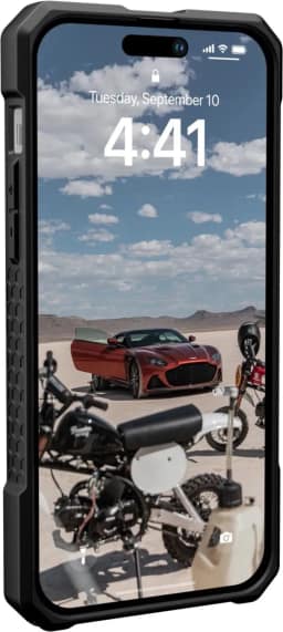 Чехол UAG Monarch Pro For MagSafe для iPhone 14 Pro Max, Silver — фото 3
