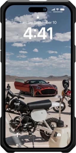 Чехол UAG Monarch Pro For MagSafe для iPhone 14 Pro Max, Silver — фото 5