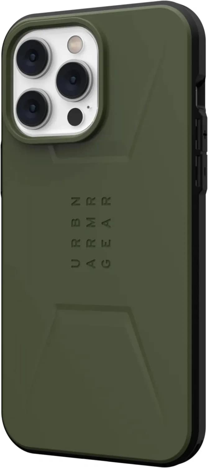 Чехол UAG Civilian For MagSafe для iPhone 14 Pro Max, Olive — фото 7