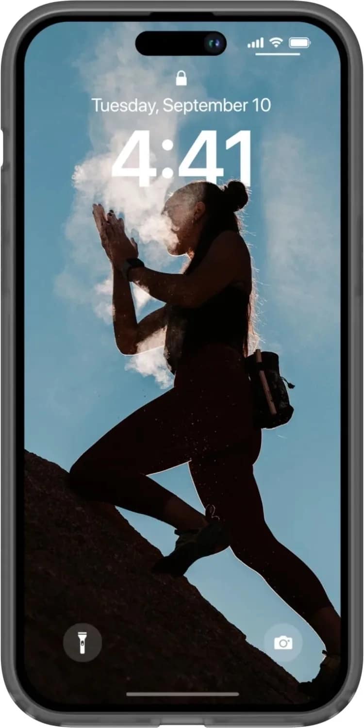 Чехол UAG Lucent 2.0 For MagSafe для iPhone 14 Pro Max, Black — фото 5