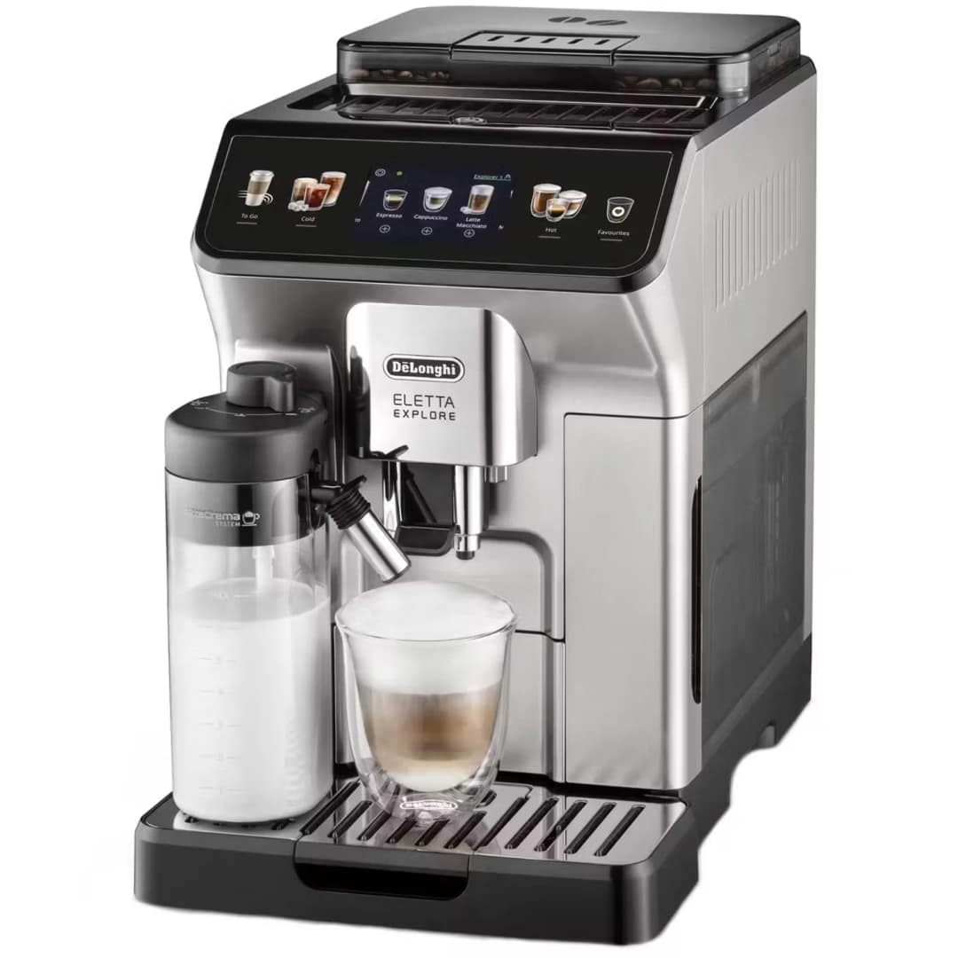 Кофемашина DeLonghi Dinamica Eletta Explore ECAM450.55.S, Silver/Black — фото 4